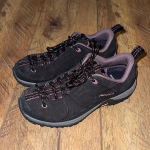 Patagonia Hiking Shoes 6.5 Brown / Purple